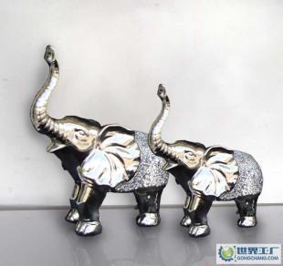 高檔純手工電鍍貼貝殼陶瓷仿古擺件裝飾品大象_禮品、工藝品、飾品_世界工廠網中國產品信息庫